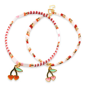 DJECO-DJ00017-Pulseras para armar - Tila y cerezas