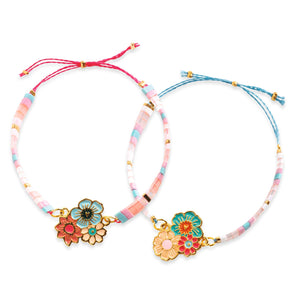 DJECO-DJ00020-Pulseras para armar - Tila y flores