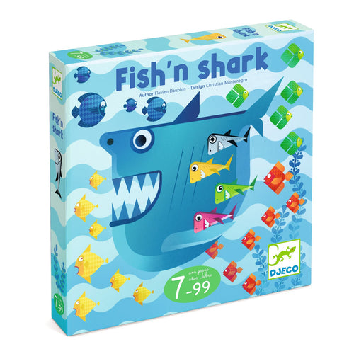 DJECO-DJ00805-Juego de estratégia - Fish'n Shark