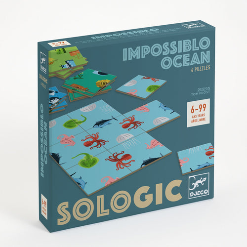 DJECO-DJ00807-Juego de paciencia - Impossiblo - Ocean