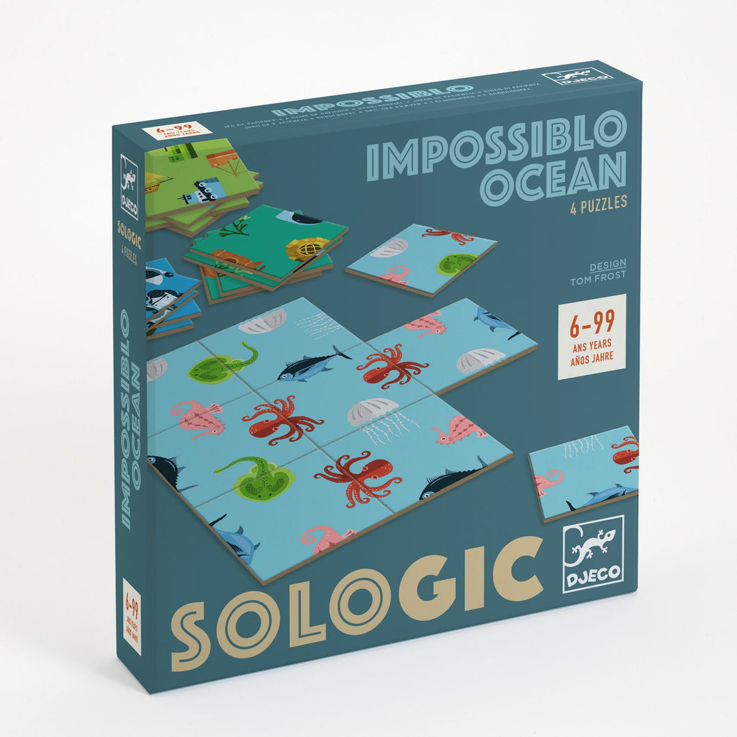 DJECO-DJ00807-Juego de paciencia - Impossiblo - Ocean