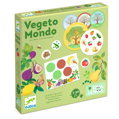 DJECO-DJ00809-Juego de las estaciones - Vegeto Mondo