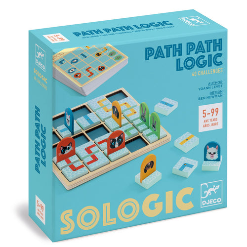 DJECO-DJ00811-Juego de lógica - Path Path Logic