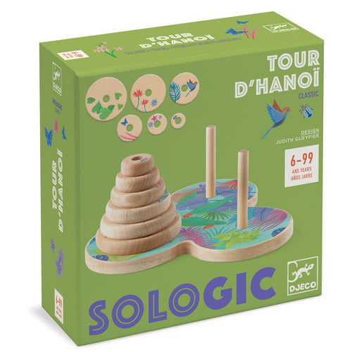 DJECO-DJ00812-Juego de lógica - Tour d'Hanod