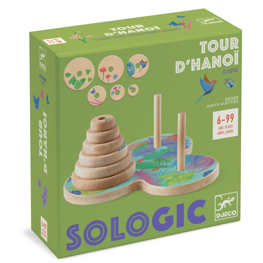 DJECO-DJ00812-Juego de lógica - Tour d'Hanod