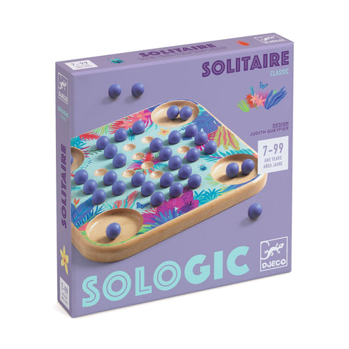 DJECO-DJ00813-Juego de lógica - Solitaire