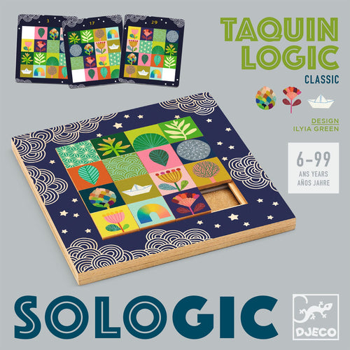 DJECO-DJ00814-Juego de lógica - Taquin Logic