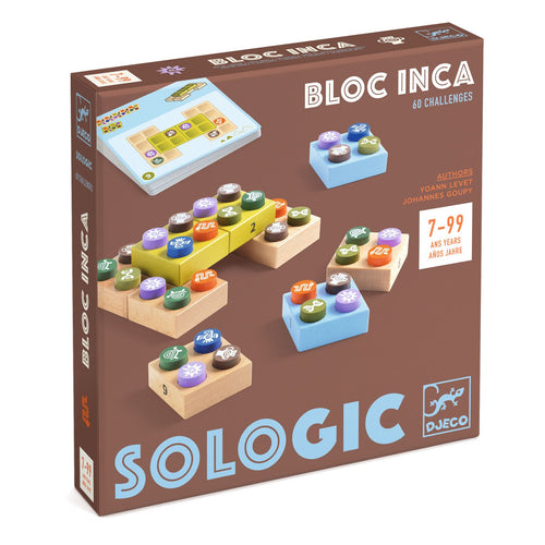DJECO-DJ00818-Juego de lógica - Bloc Inca