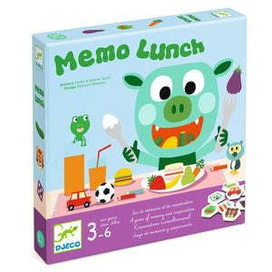 DJECO-DJ00819-Juego de memoria y cooperación - Memo lunch