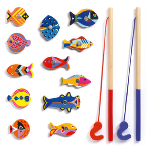 DJECO-DJ01658-Pesca imantada - Fishing Graphic