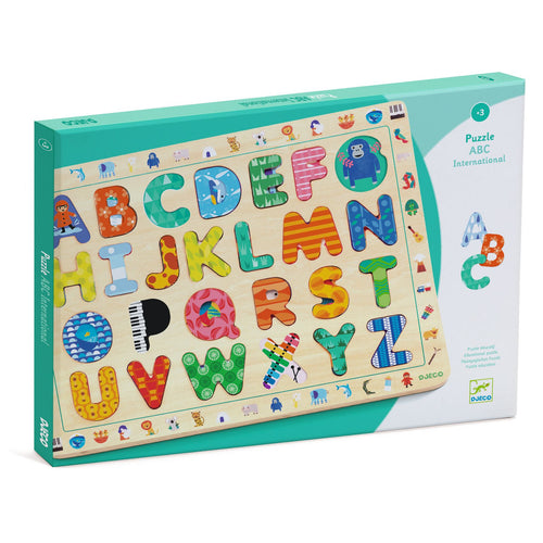 DJECO-DJ01808-Puzzle - ABC internacional