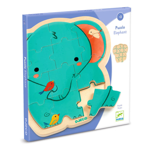 DJECO-DJ01823-Puzzle - Elephant