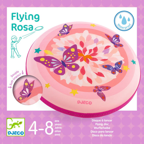 DJECO-DJ02033-Freesbee - Flying Rosa