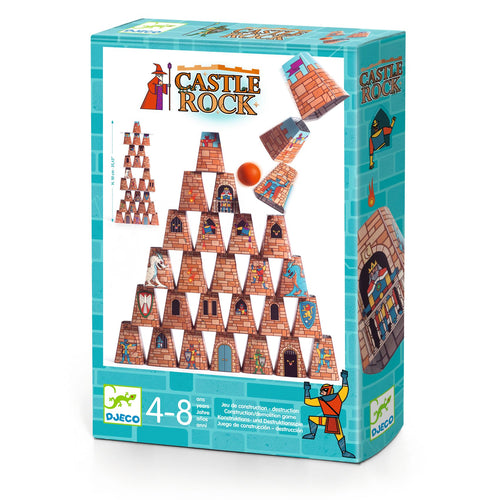 DJECO-DJ02050-Juego de derribo - Castle Rock