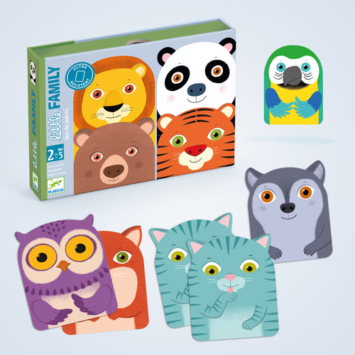 DJECO-DJ05062-Juego de parejas - Little Family