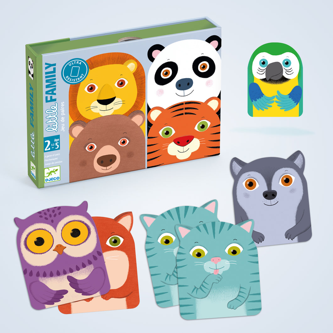 DJECO-DJ05062-Juego de parejas - Little Family