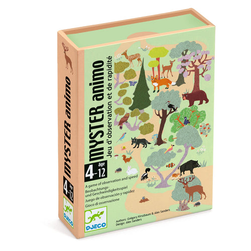 DJECO-DJ05079-Juego de cartas - Myster animo