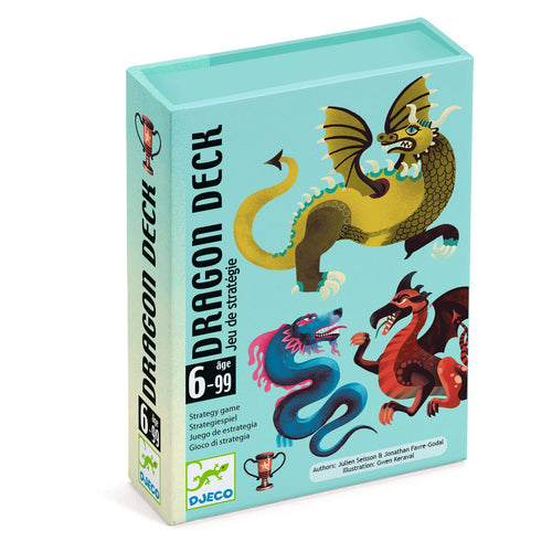 DJECO-DJ05081-Juego de cartas - Dragon deck