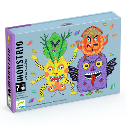 DJECO-DJ05086-Juego de cartas - Monstrio