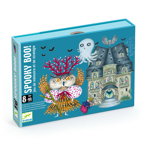 DJECO-DJ05098-Juego de cartas - Spooky Boo