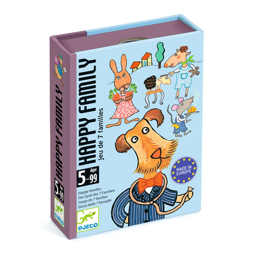 DJECO-DJ05115-Juego de cartas - Happy Family