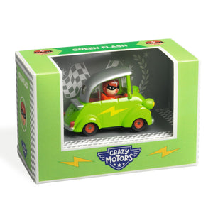 DJECO-DJ05471-Auto de carrera - Green flash