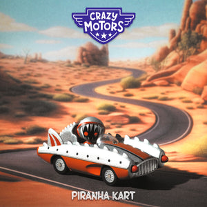 DJECO-DJ05484-Auto de carrera - Piranha Kart