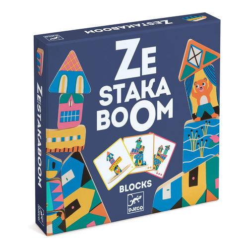 DJECO-DJ06438-Juego de construcción - Ze Stakaboom