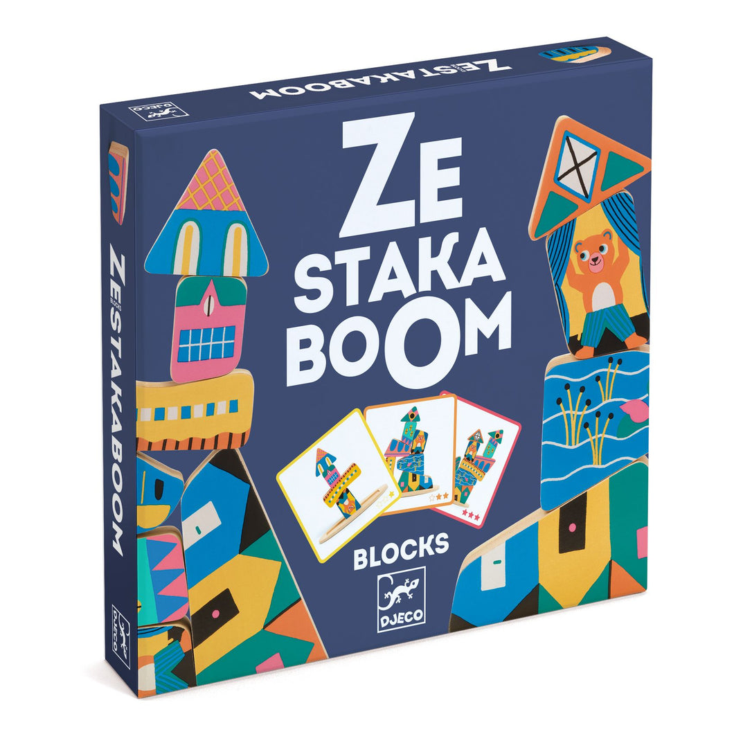 DJECO-DJ06438-Juego de construcción - Ze Stakaboom