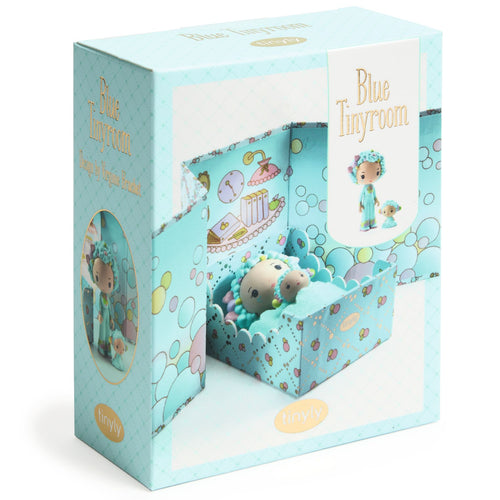 DJECO-DJ06964-Cuarto de muñeca - Blue Tinyroom