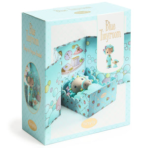 DJECO-DJ06964-Cuarto de muñeca - Blue Tinyroom