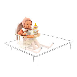 DJECO-DJ07780-Asiento de mesa para muñeca