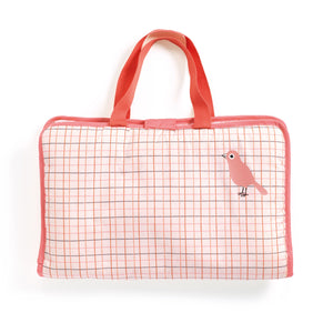 DJECO-DJ07850-Bolsa de pañales para muñecas - Pink Peak