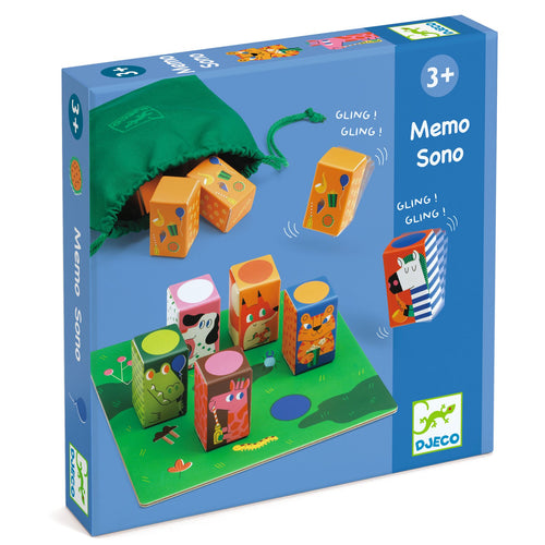 DJECO-DJ08260-Juego de memoria - Memo Sono