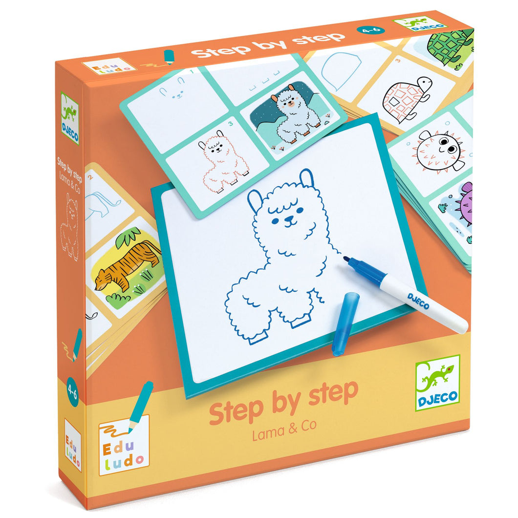 DJECO-DJ08269-Paso a paso - Lama & Co