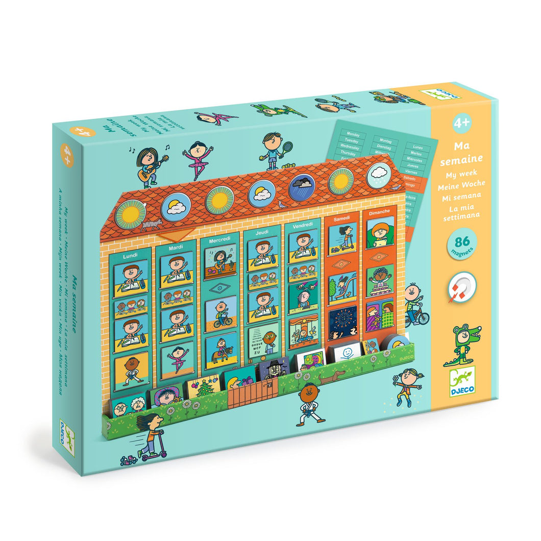 DJECO-DJ08369-Juego educativo - Mi semana