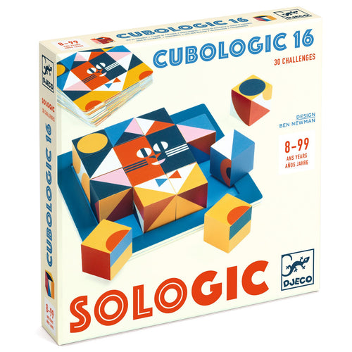 DJECO-DJ0857-Juego de lógica - Cubologic 16
