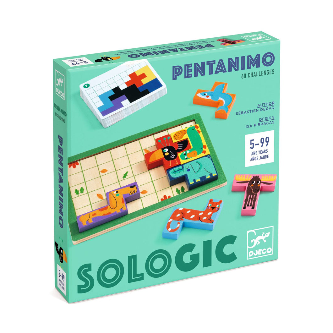 DJECO-DJ08578-Juego de lógica - Pentanimo