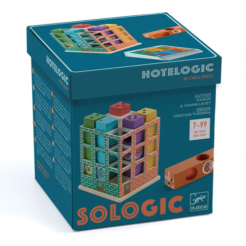 DJECO-DJ08586-Juego de lógica - Hotelogic
