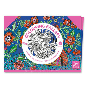 DJECO-DJ0692-Dibujos para colorear - Floración