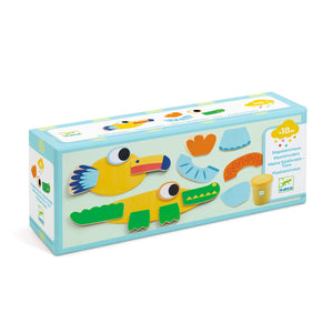 DJECO-DJ09030-Plastilinas - Plastianimales