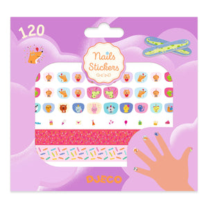 DJECO-DJ09243-Adhesivos para uñas - ¡Feliz cumpleaños!