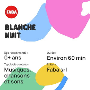 FABA-FFF30012-Personajes sonoros - Blanche nuit