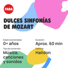 Cargar imagen en el visor de la galería, FABA-FFL30003-Personajes sonoros - Dulces sinfonías de Mozart
