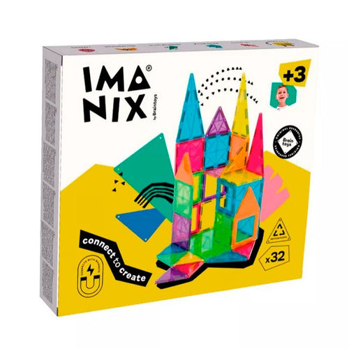 Braintoys-IMA-032N-Imanix 32 piezas