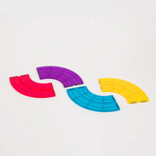 Cargar imagen en el visor de la galería, Braintoys-IMA-ASWCU4-Set de curvas para autos - Imanix
