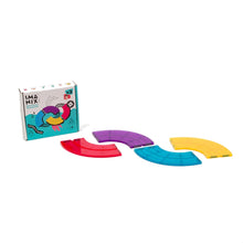 Cargar imagen en el visor de la galería, Braintoys-IMA-ASWCU4-Set de curvas para autos - Imanix
