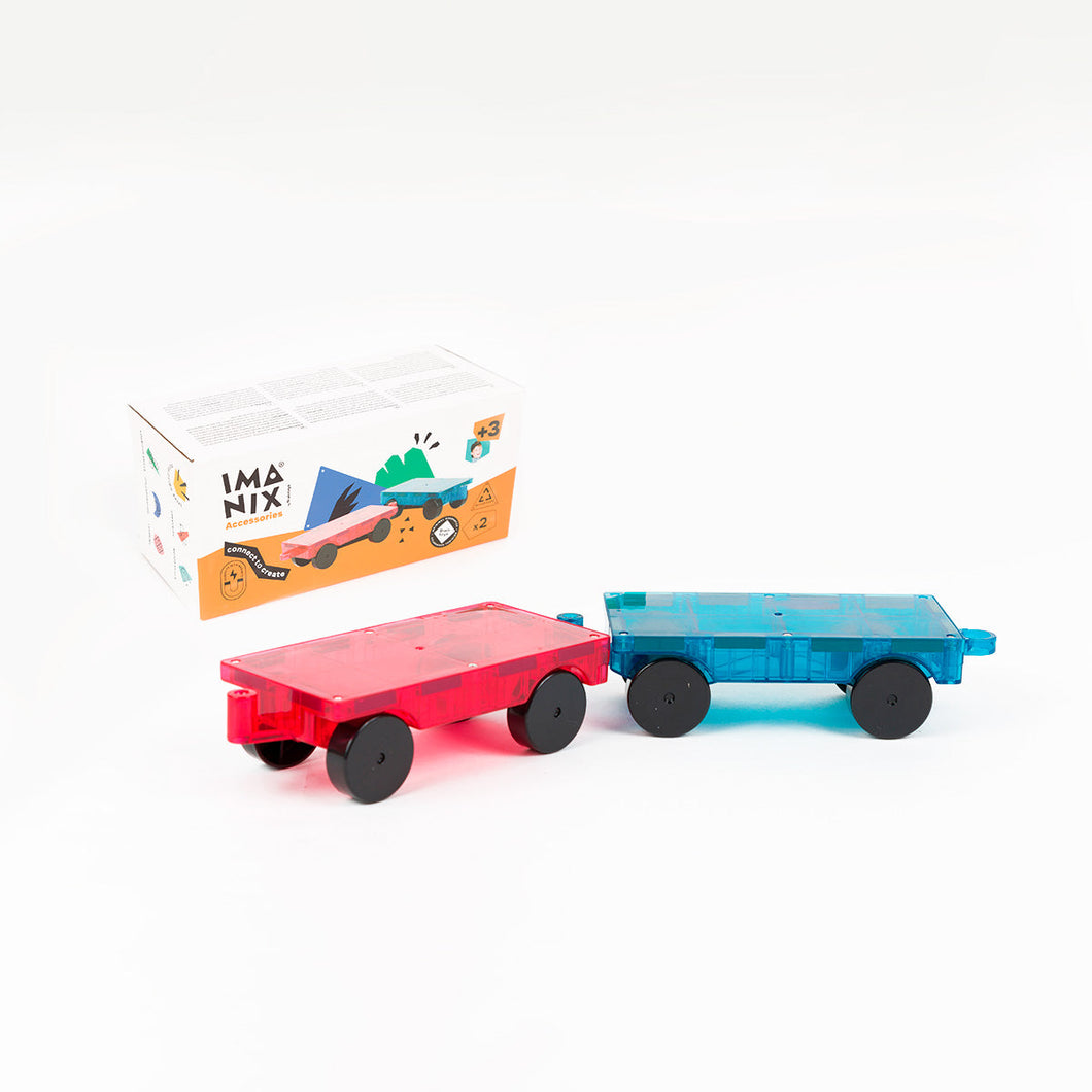 Braintoys-IMA-C2N-Imanix Set 2 Carros