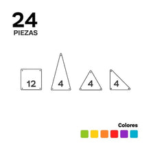 Cargar imagen en el visor de la galería, Braintoys-IMA-MI024-Imanix Mini 24
