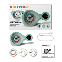 Cargar imagen en el visor de la galería, KIDYWOLF-KIDYALARM-GR-Reloj despertador KIDYALARM
